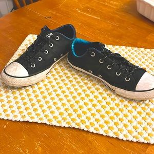 Black Low Top Converse All Stars